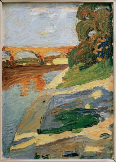 Munich – The Isar by Wassily Kandinsky